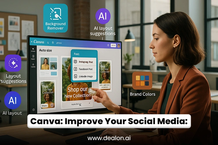 Canva: Handles AI to Improve Your Social Media Campaign Visuals