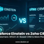Salesforce Einstein vs Zoho CRM AI