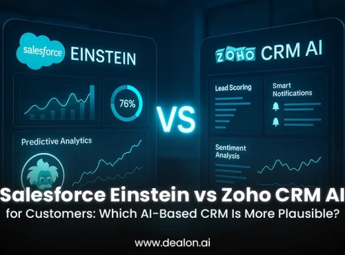 Salesforce Einstein vs Zoho CRM AI