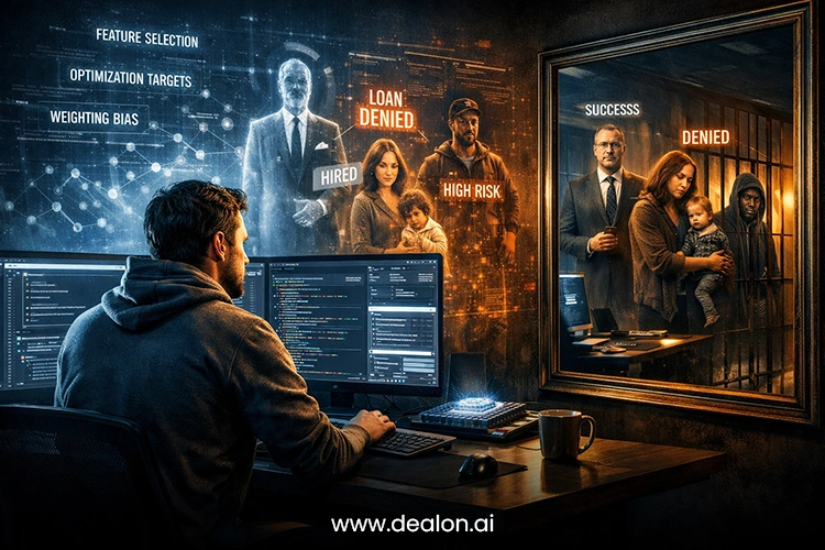 Human Bias Embedded in Algorithm Design 