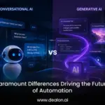 Conversational AI vs Generative AI