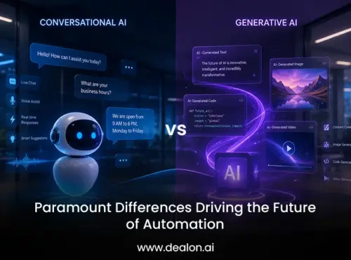 Conversational AI vs Generative AI