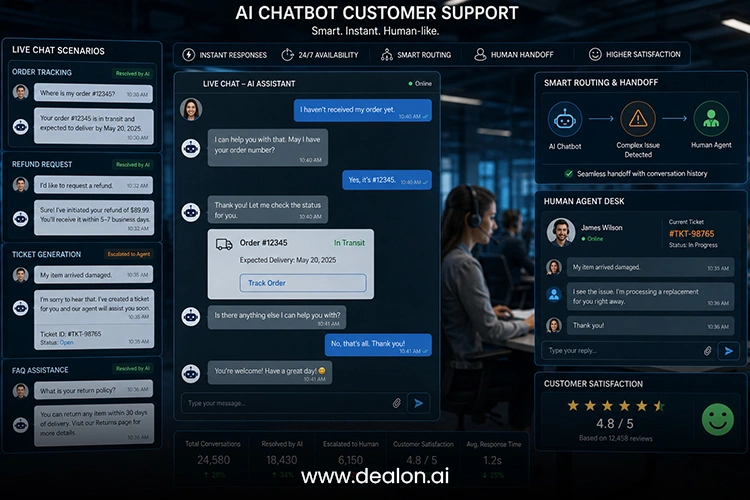 Chatbot Use Cases for Customer Support